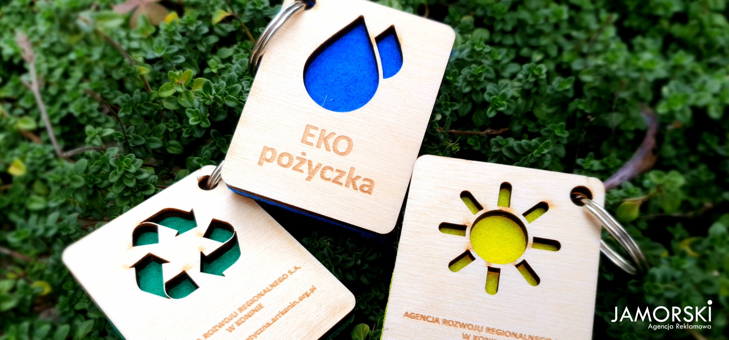ekologiczne gadżety z logo